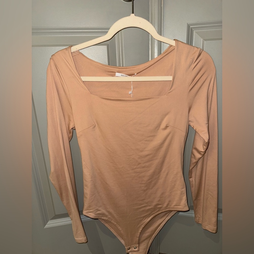 Nude Long Sleeve Bodysuit